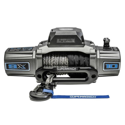 Super Winch 10000 lbs. 12V DC 3/8" x 80' Synthetic Rope SX 10000 Winch [MPN: suw1710201]_1844917