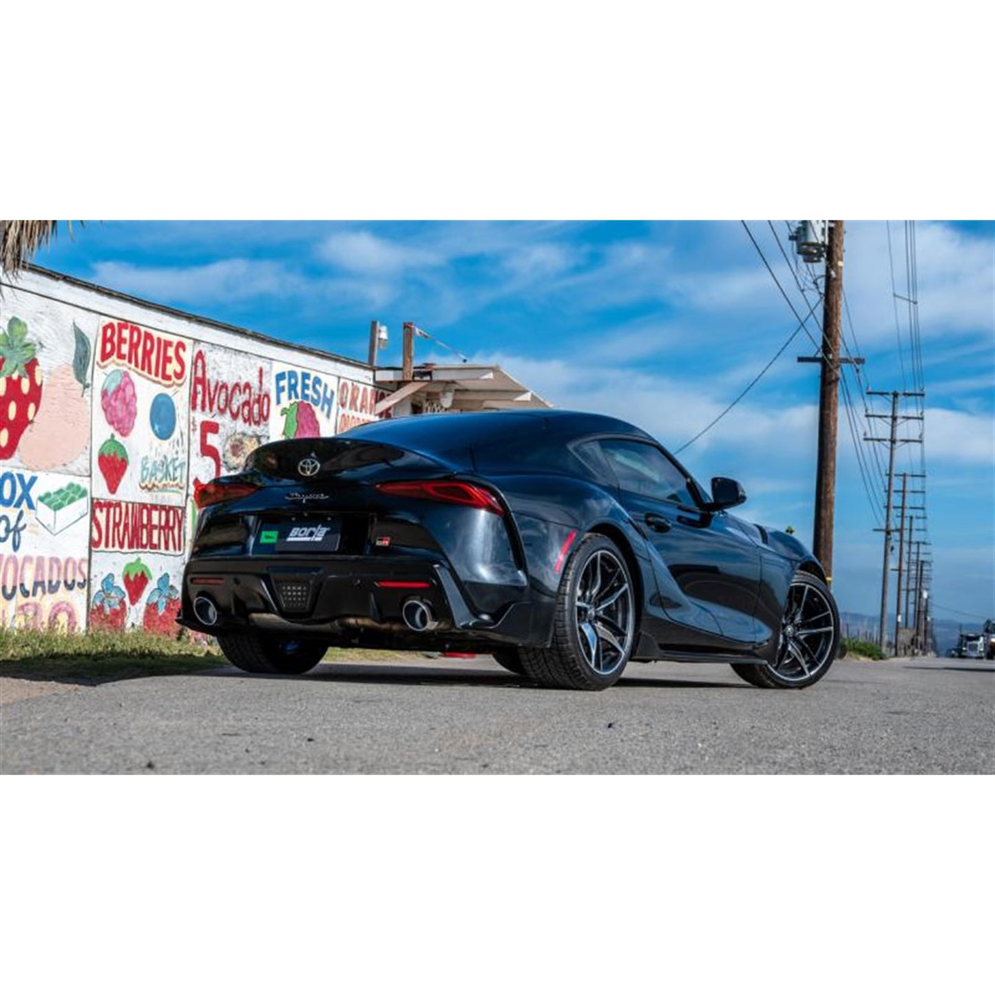Borla ATAK Cat-Back Exhaust System w/ Chrome Tips for 20-25 Toyota GR Supra  [MPN: bor140826]_2101251