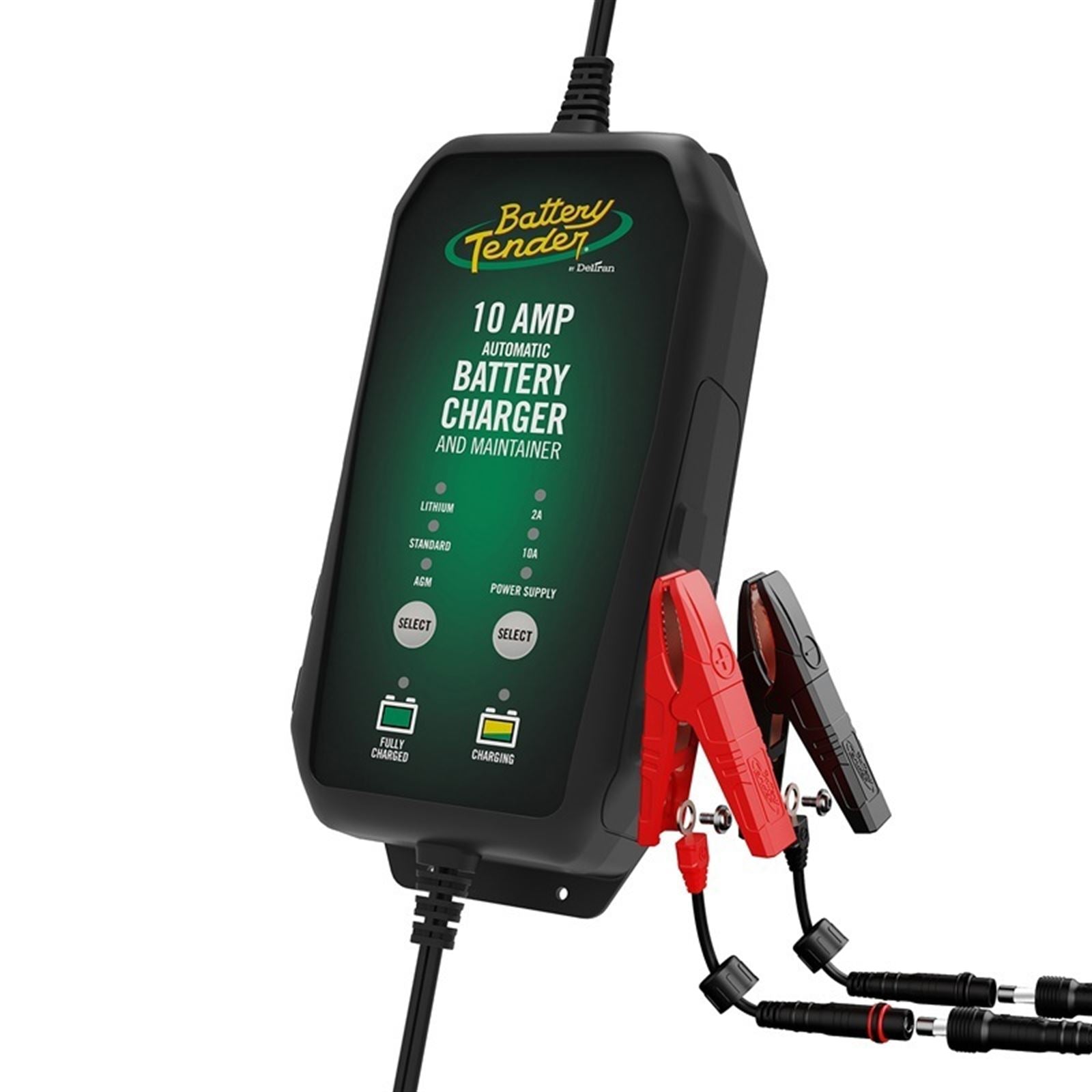 Battery Tender 10A Power Tender Selectable 12V Battery Charger [MPN: btn022-1006-DL-WH]_1855273