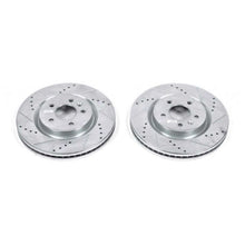 Powerstop Front Evolution Drilled & Slotted Rotors Pair for 11-19 Ford Explorer [MPN: psbAR85137XPR]_1852316