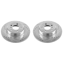 Powerstop Rear Evolution Drilled & Slotted Rotors - Pair for 11-16 BMW 528i [MPN: psbEBR1235XPR]_1852394
