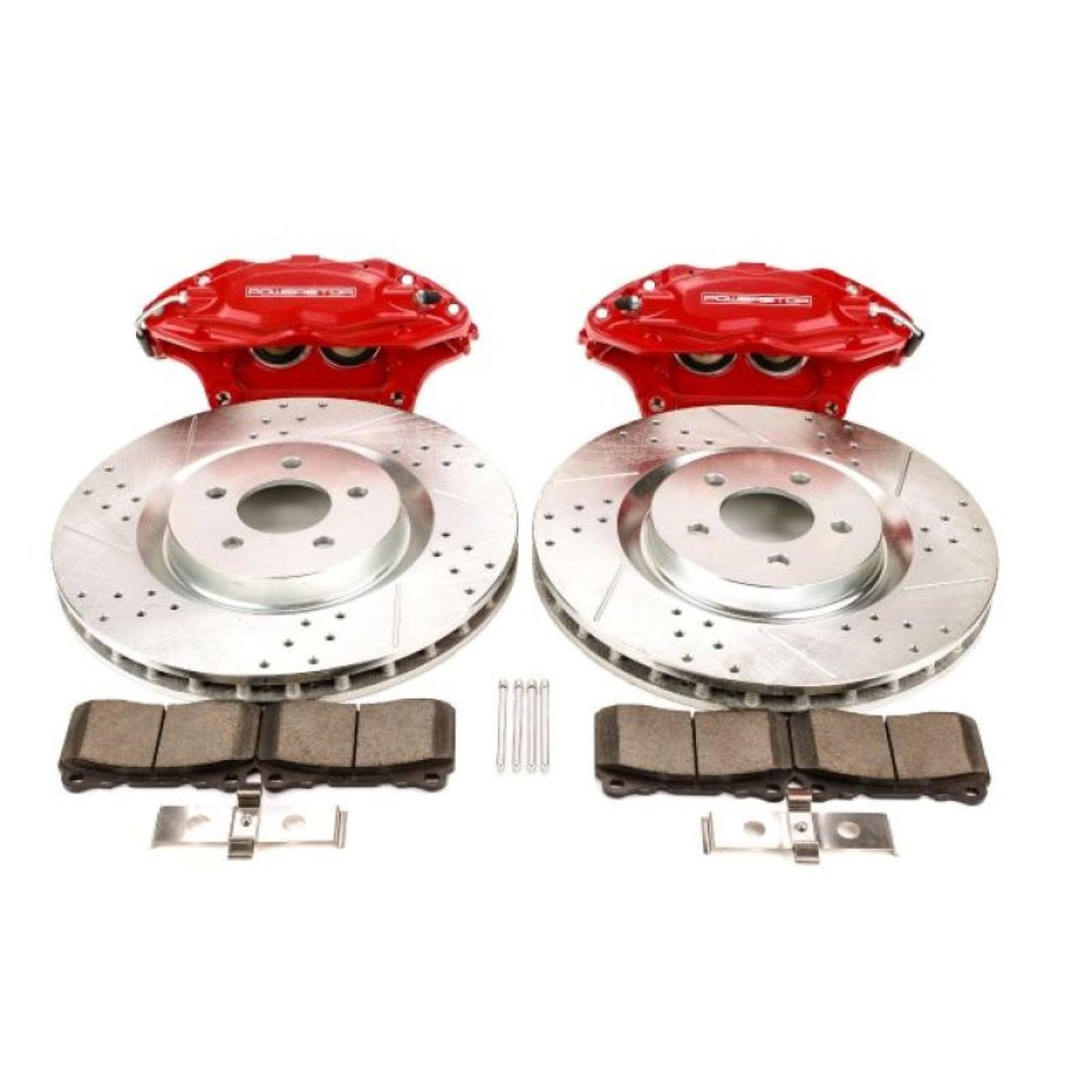 Powerstop Front Big Brake Conversion Kit for 05-14 Ford Mustang [MPN: psbBBK-MUST-001R]_1853214