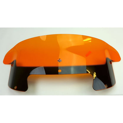 Klock Werks Kolor Flare™ Windshield - 8" - Orange for Indian OPEN BOX [MPN: KWW-04-0628]_1853699