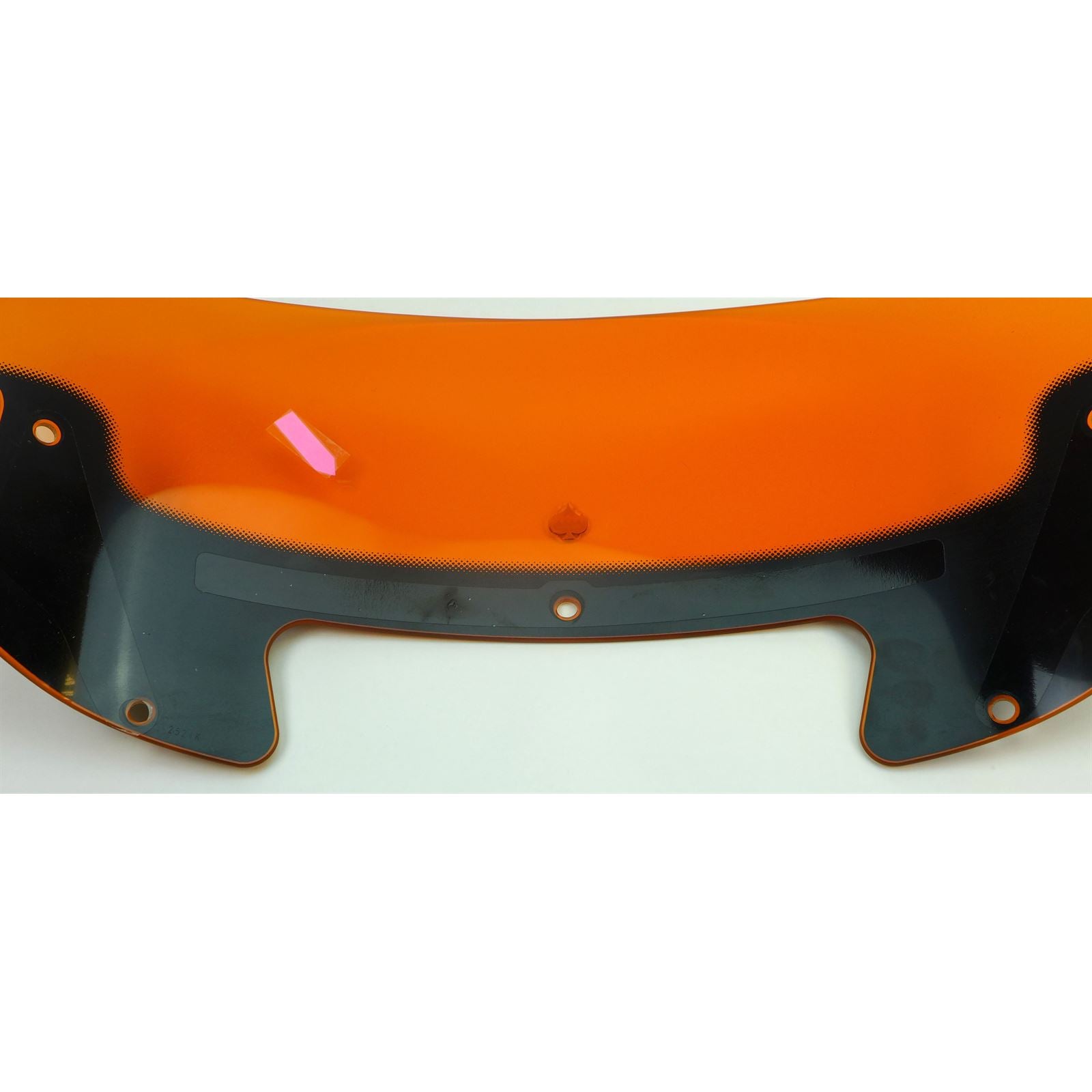 Klock Werks Kolor Flare™ Windshield - 8" - Orange for Indian OPEN BOX [MPN: KWW-04-0628]_1853698