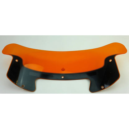 Klock Werks Kolor Flare™ Windshield - 8" - Orange for Indian OPEN BOX [MPN: KWW-04-0628]_1853704