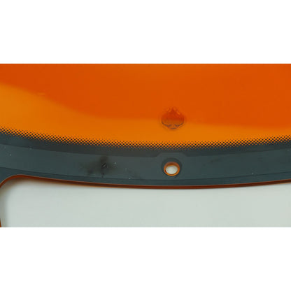 Klock Werks Kolor Flare™ Windshield - 8" - Orange for Indian OPEN BOX [MPN: KWW-04-0628]_1853697