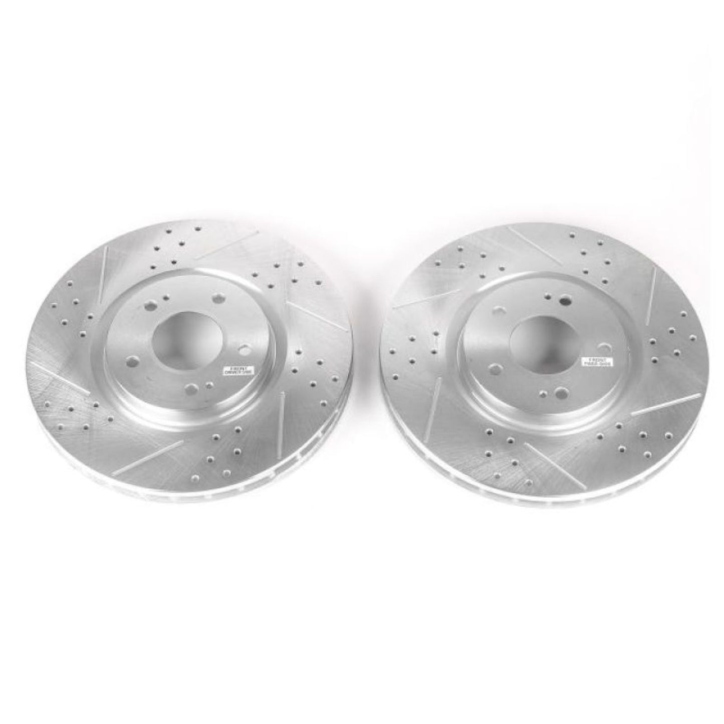 Powerstop Front Evolution Drilled & Slotted Rotors - Pair for 03-06 Mitsubishi [MPN: psbJBR1109XPR]_1854493