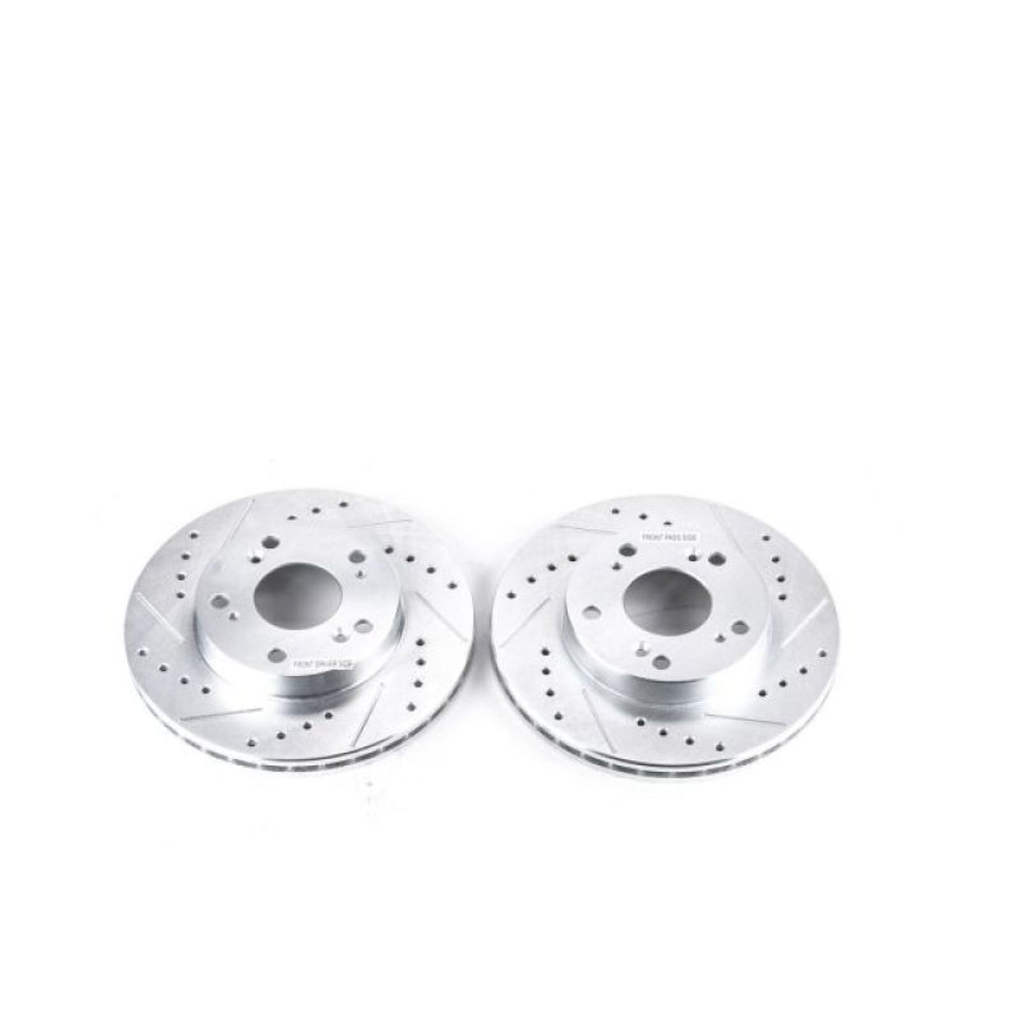 Powerstop Front Evolution Drilled & Slotted Rotors - Pair for 02-06 Acura RSX [MPN: psbJBR962XPR]_1853897