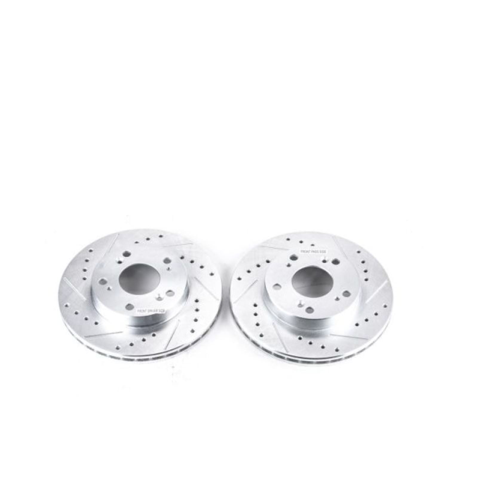 Powerstop Front Evolution Drilled & Slotted Rotors - Pair for 02-06 Acura RSX [MPN: psbJBR962XPR]_1853897