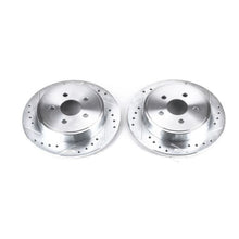 Powerstop Rear Evolution Drilled & Slotted Rotors - Pair for 03-07 Chrysler PT [MPN: psbAR8353XPR]_1853832