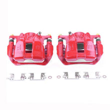 Powerstop Front Red Calipers w/Brackets - Pair for 13-18 Honda Accord [MPN: psbS7106]_1854544