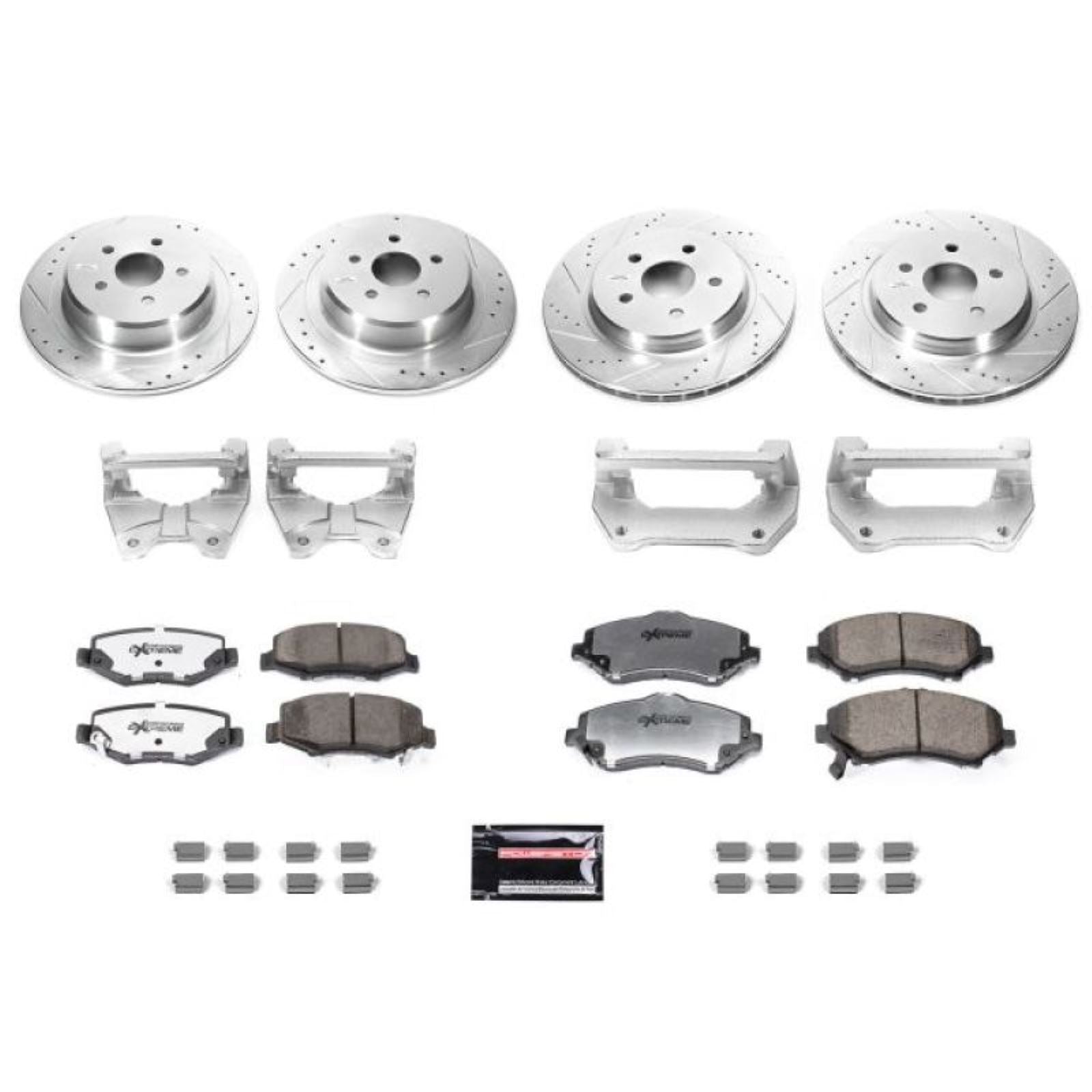 Powerstop Front & Rear Big Brake Conversion Kit for 07-17 Jeep Wrangler [MPN: psbBBK-JK-001]_1856109