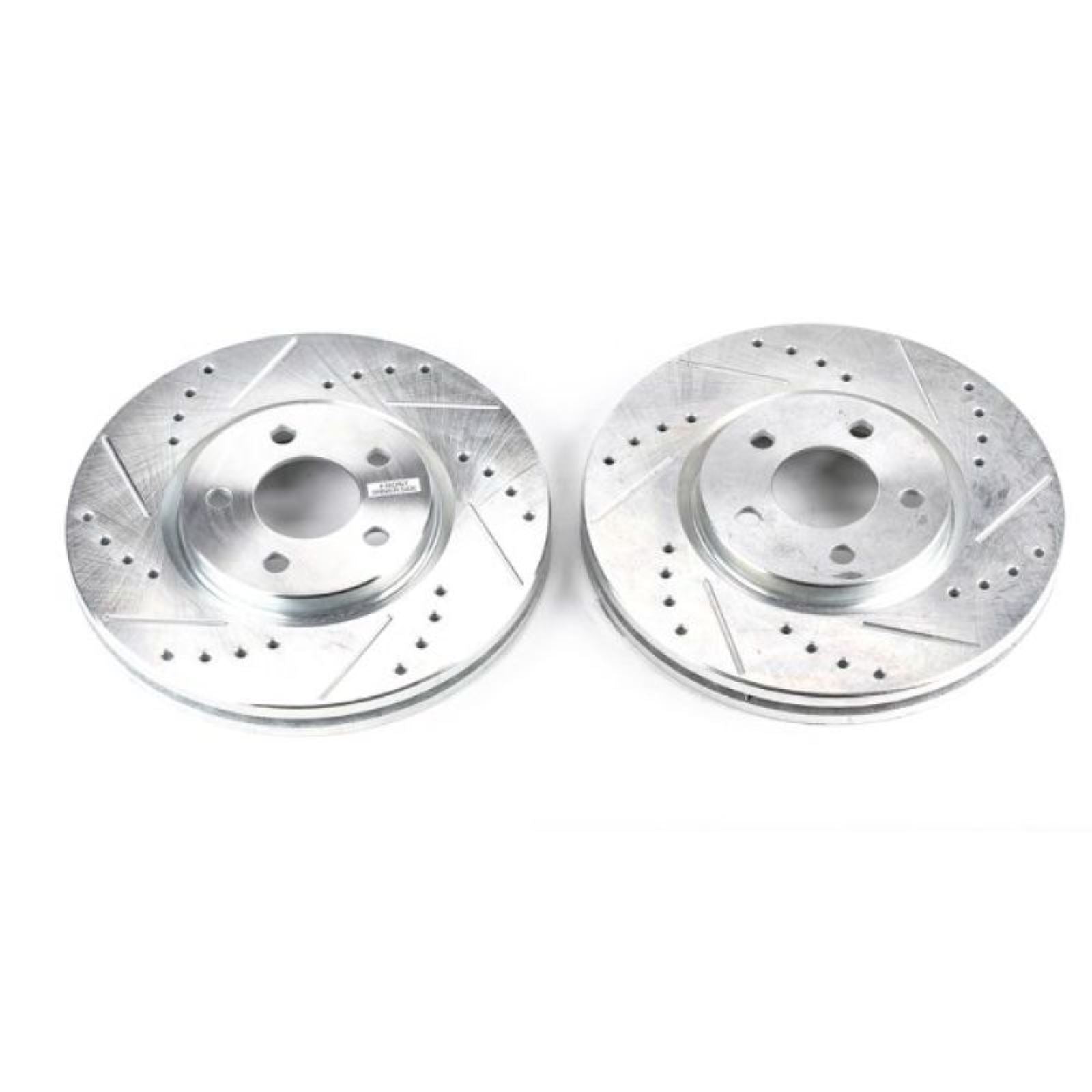 Powerstop Front Evolution Drilled & Slotted Rotors - Pair for 03-09 Chrysler PT [MPN: psbAR8352XPR]_1856238