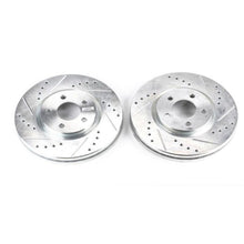 Powerstop Front Evolution Drilled & Slotted Rotors - Pair for 03-09 Chrysler PT [MPN: psbAR8352XPR]_1856238