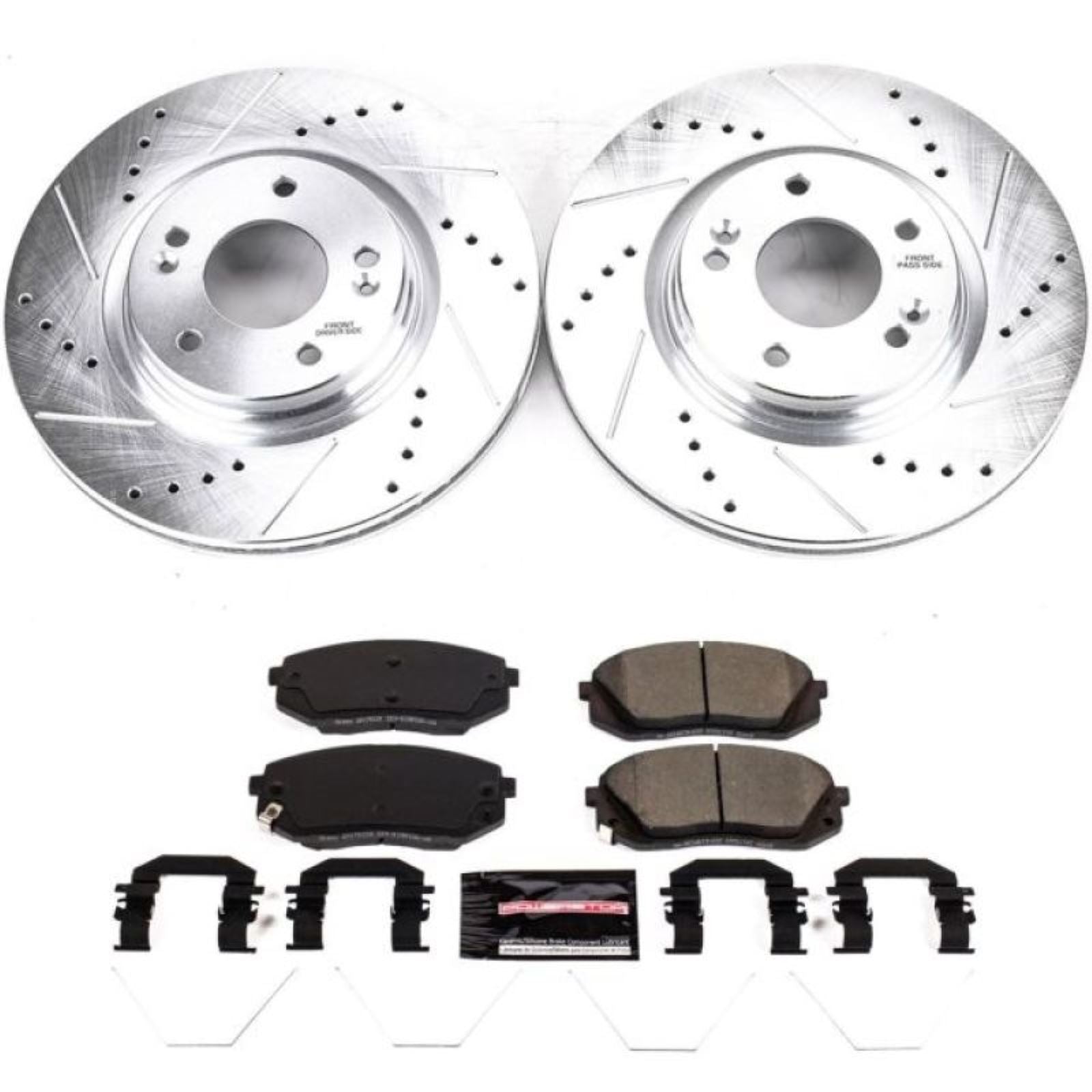 Powerstop Front Z23 Evolution Sport Brake Kit for 18-19 Hyundai Kona [MPN: psbK8011]_1855162