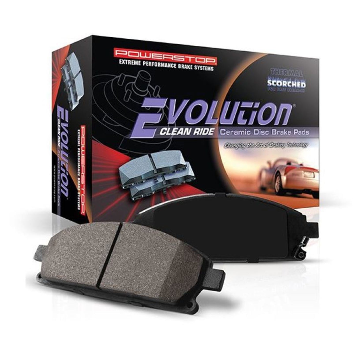 Powerstop Front Z16 Evo Ceramic Brake Pad for 20-21 Mercedes-Benz GLE350 [MPN: psb16-2209]_1862614