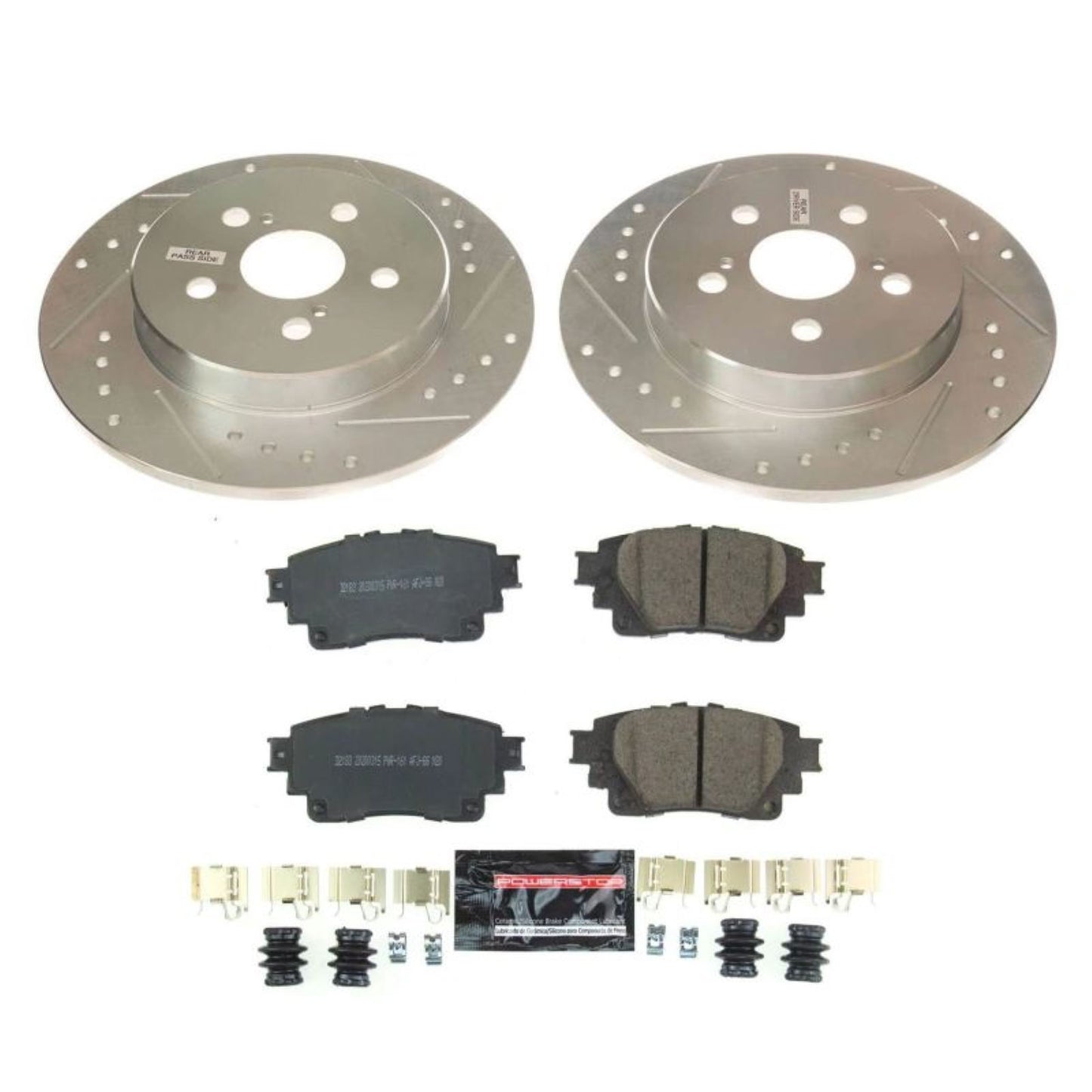Powerstop Rear Z23 Evolution Sport Brake Kit for 2019 Toyota Corolla [MPN: psbK8336]_1856774
