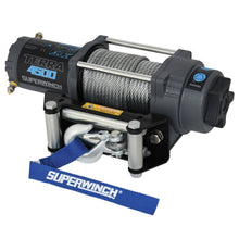 Super Winch 4500 LBS 12V DC 15/64" x 50' Steel Rope Terra 4500 Winch - Gray Wrinkle [MPN: suw1145260]_1856860
