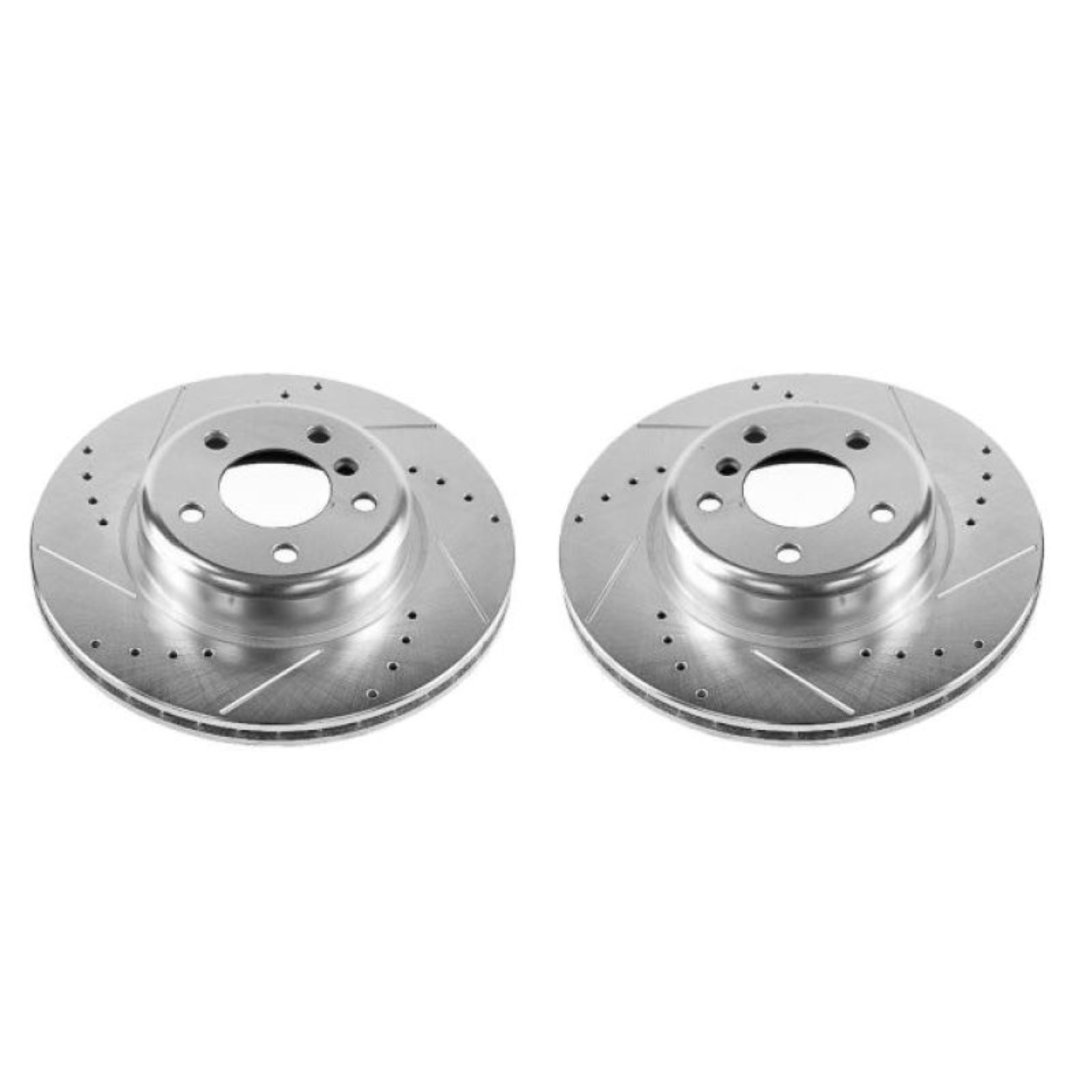 Powerstop Front Evolution Drilled & Slotted Rotors - Pair for 11-16 BMW 528i [MPN: psbEBR1234XPR]_1857865