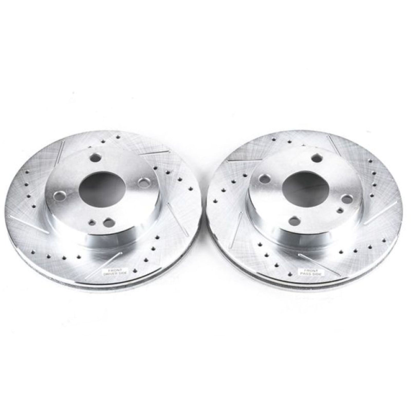 Powerstop Front Evolution Drilled & Slotted Rotors - Pair for 90-93 Mazda Miata [MPN: psbJBR543XPR]_1858033