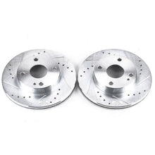 Powerstop Front Evolution Drilled & Slotted Rotors - Pair for 90-93 Mazda Miata [MPN: psbJBR543XPR]_1858033