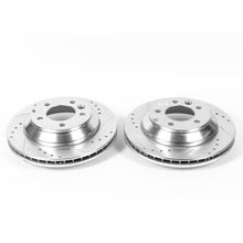 Powerstop Rear Evolution Drilled & Slotted Rotors - Pair for 07-15 Audi Q7 [MPN: psbEBR1013XPR]_1858480