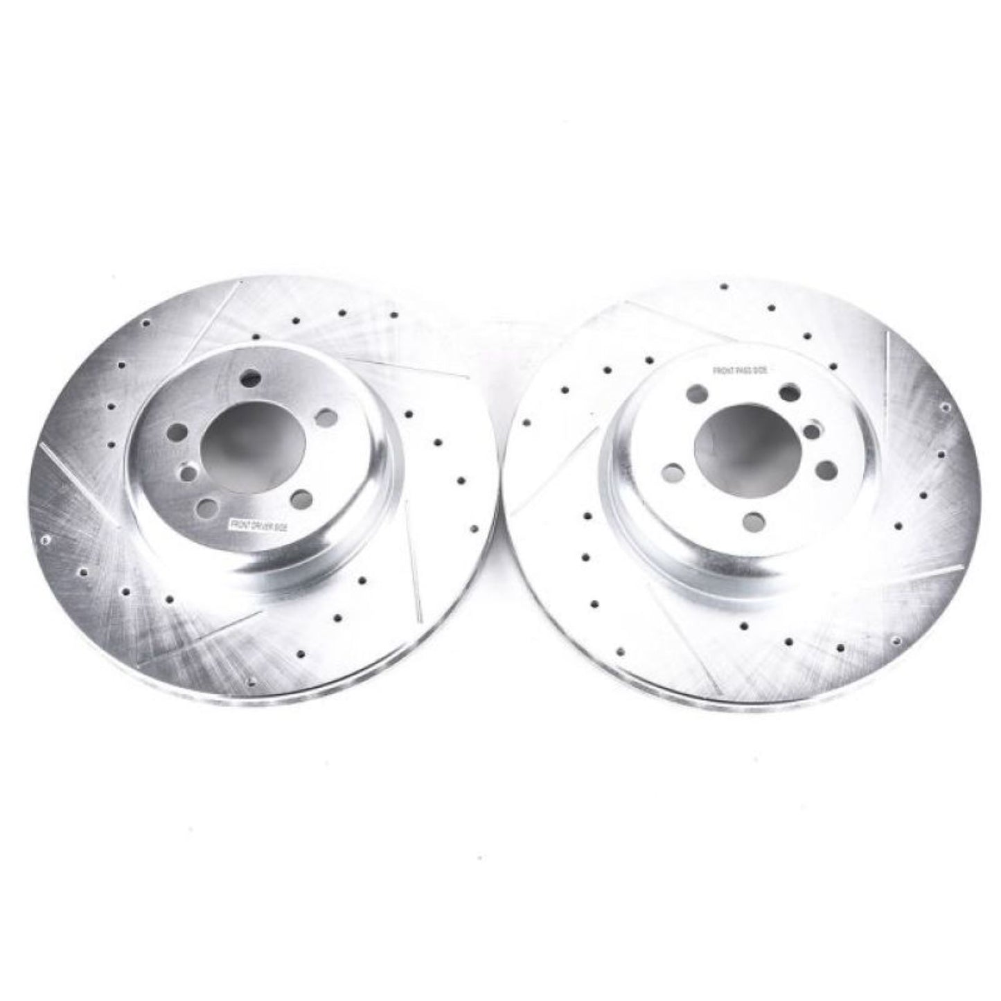 Powerstop Front Evolution Drilled & Slotted Rotors - Pair for 13-15 BMW 335i [MPN: psbEBR1438XPR]_1857861