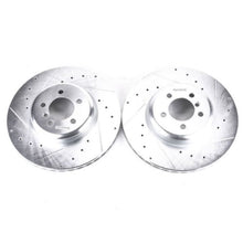 Powerstop Front Evolution Drilled & Slotted Rotors - Pair for 13-15 BMW 335i [MPN: psbEBR1438XPR]_1857861