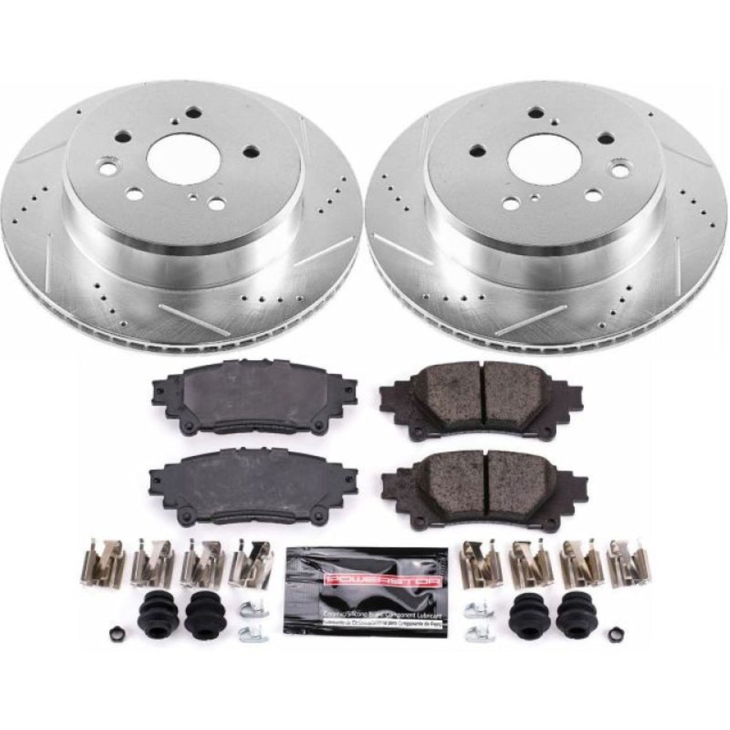 Powerstop Rear Z23 Evolution Sport Brake Kit for 13-19 Lexus GS350 [MPN: psbK6514]_1858542