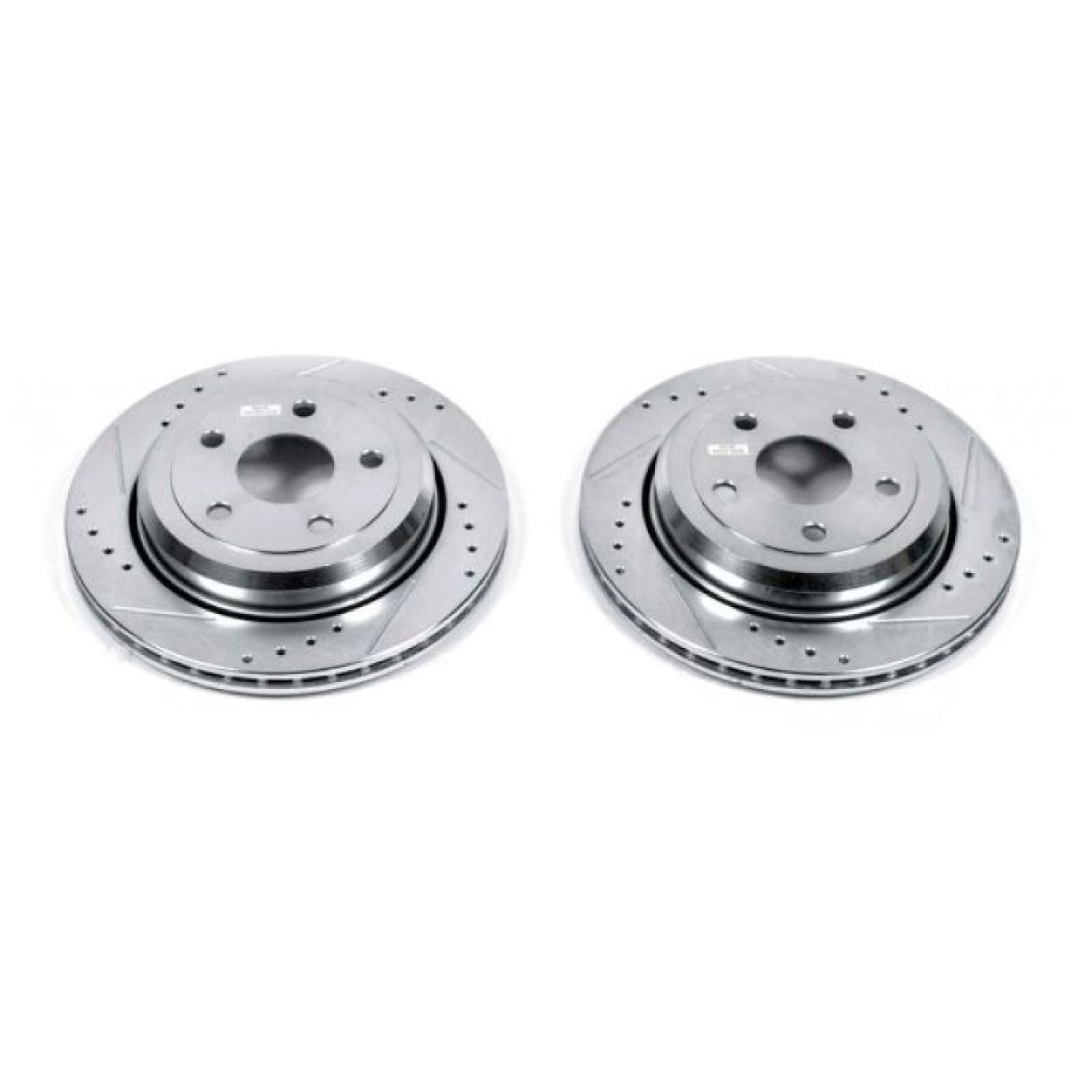 Powerstop Rear Evolution Drilled & Slotted Rotors Pair for 11-19 Dodge Durango [MPN: psbAR83077XPR]_1857900