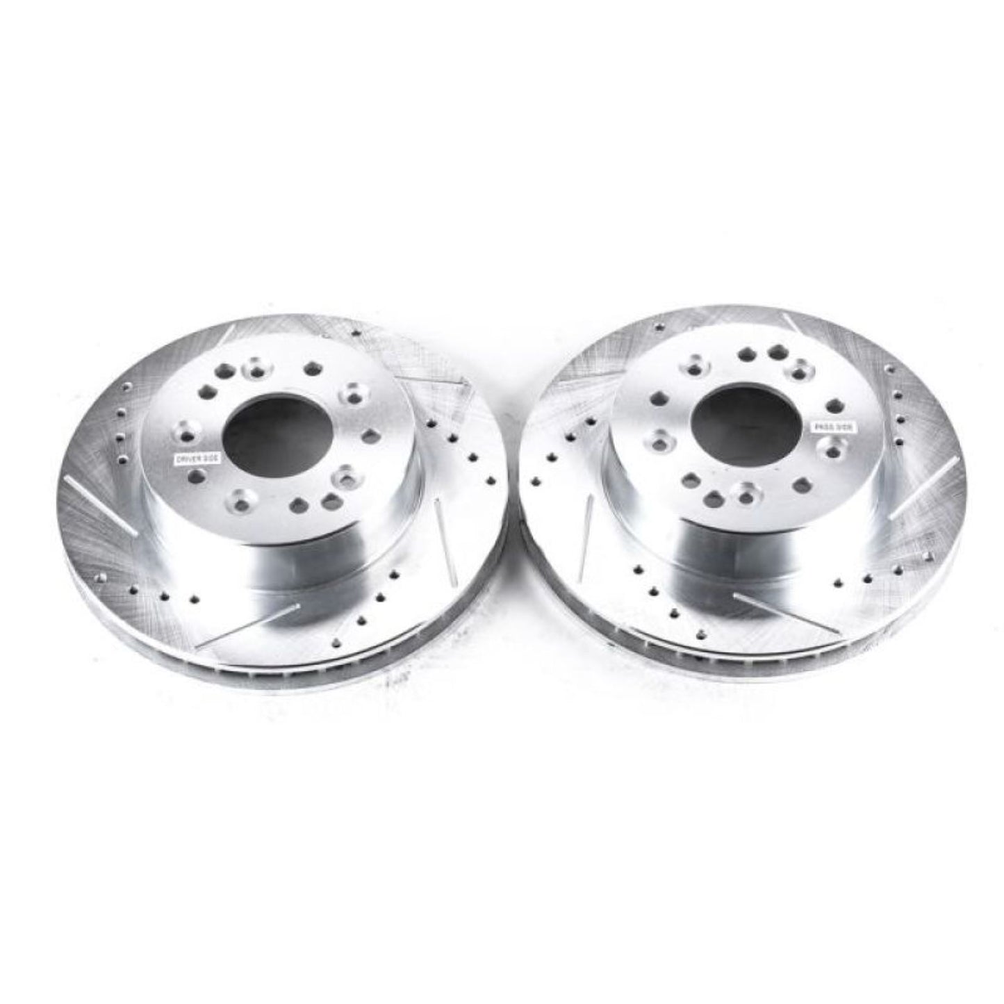 Powerstop Rear Evolution Drilled & Slotted Rotors - Pair for 63-82 Corvette [MPN: psbAR8207XPR]_1858556