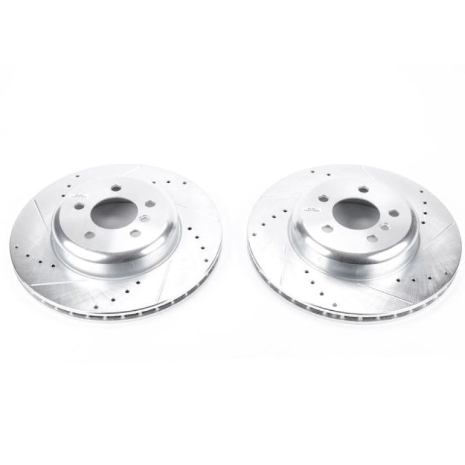 Powerstop Rear Evolution Drilled & Slotted Rotors - Pair for 16-18 BMW 320i [MPN: psbEBR1416XPR]_1858456