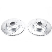 Powerstop Rear Evolution Drilled & Slotted Rotors - Pair for 16-18 BMW 320i [MPN: psbEBR1416XPR]_1858456