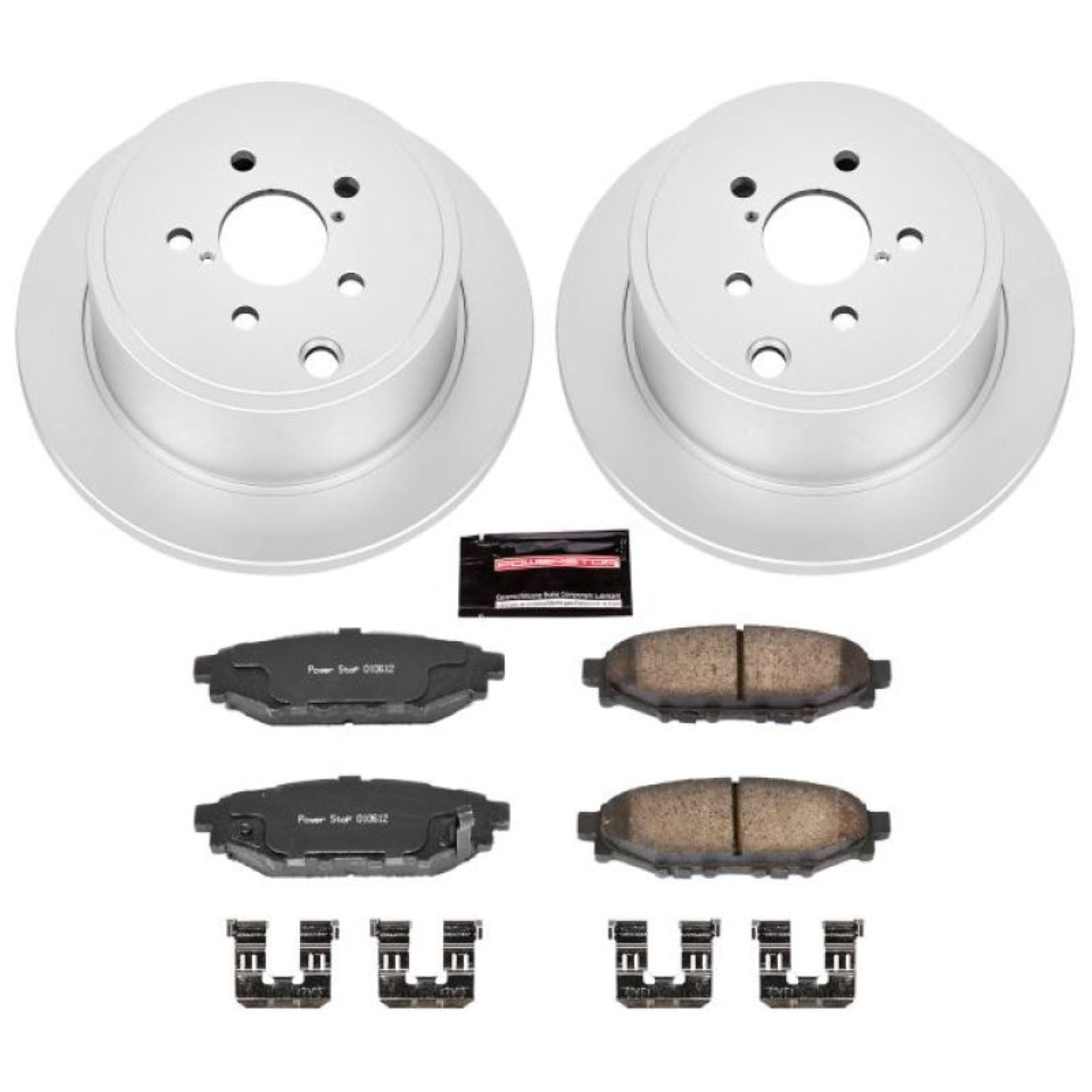 Powerstop Rear Z17 Evolution Geomet Coated Brake Kit for 13-16 Subaru BRZ [MPN: psbCRK4631]_1858081