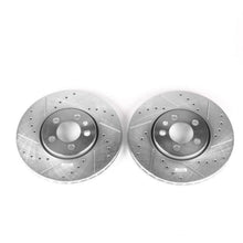 Powerstop Front Evolution Drilled & Slotted Rotors - Pair for 99-10 Volkswagen [MPN: psbEBR641XPR]_1857913