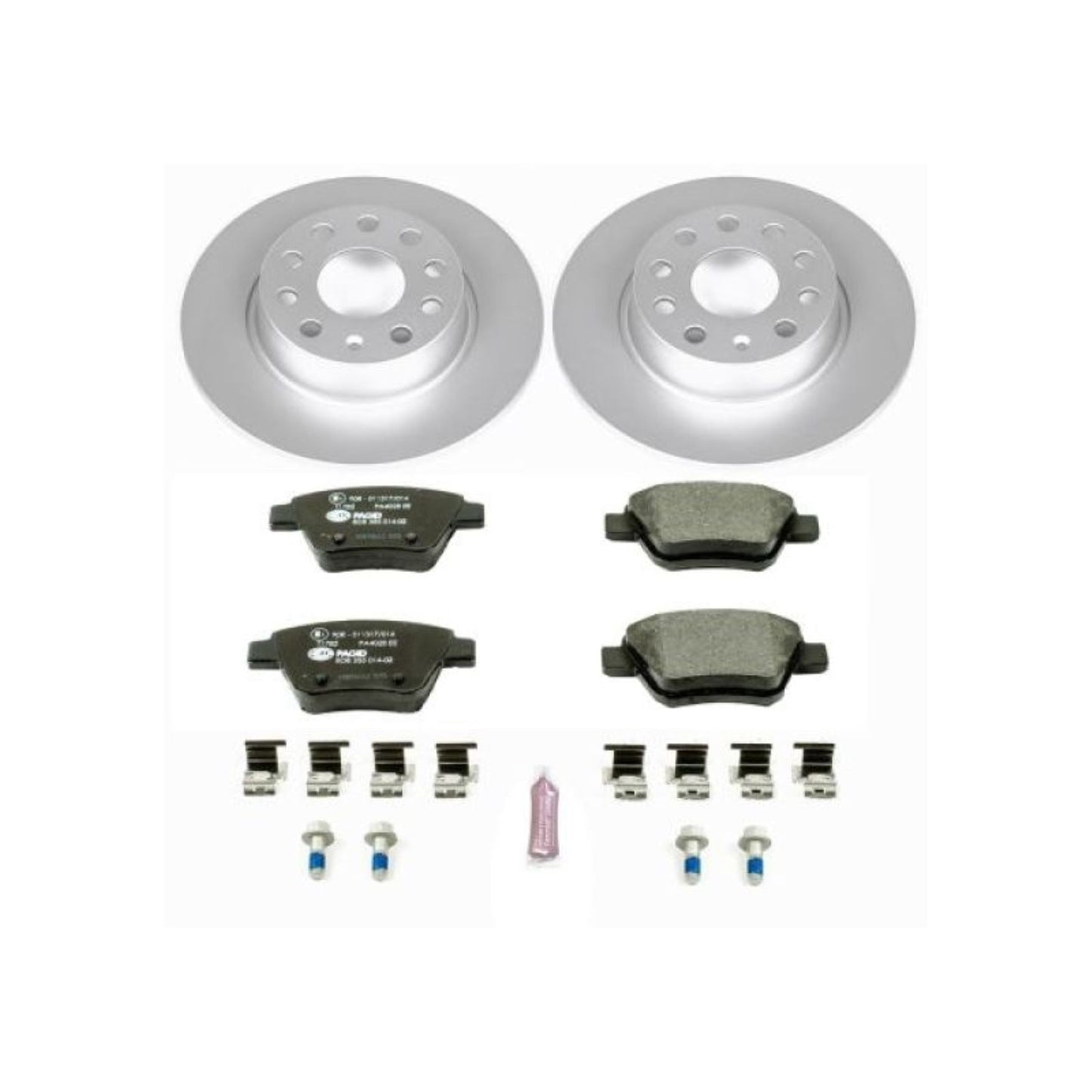 Powerstop Rear Euro-Stop Brake Kit for 10-12 Audi A3 [MPN: psbESK5667]_1858053