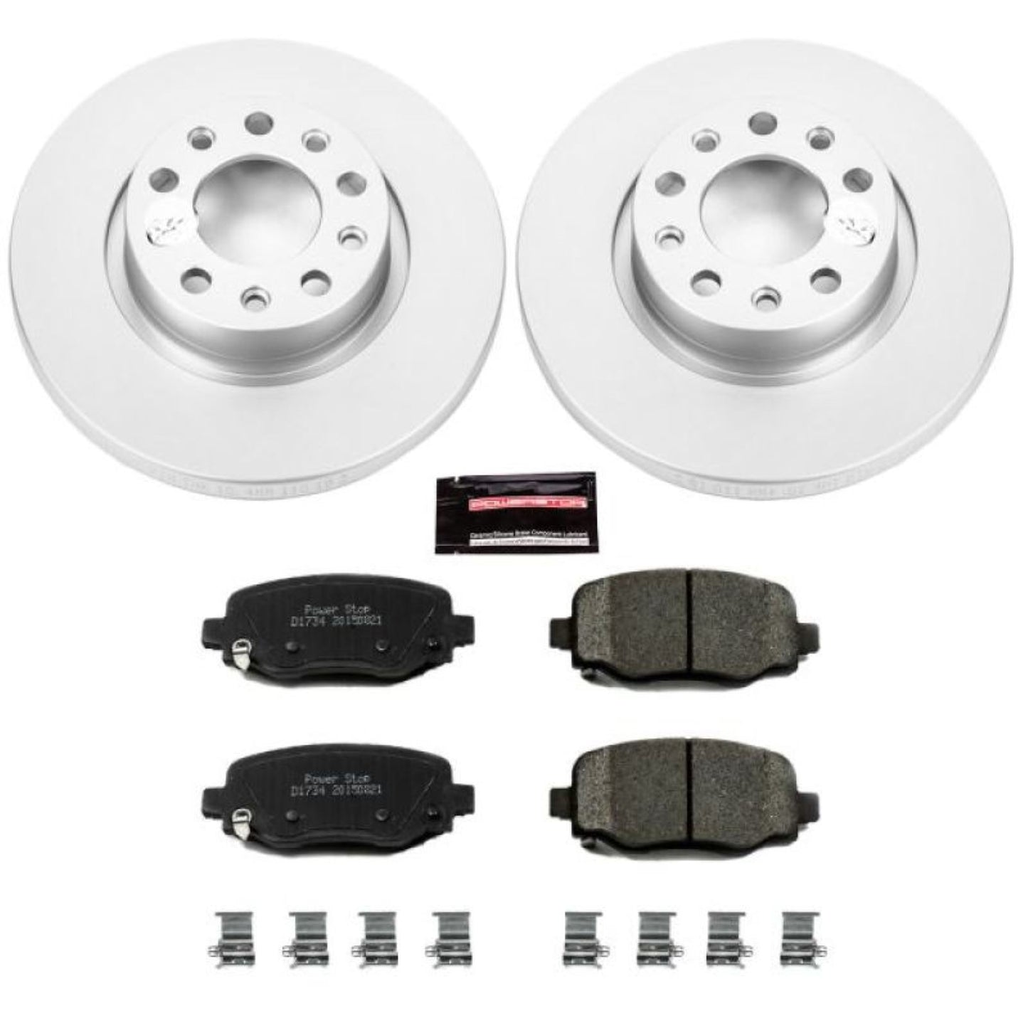 Powerstop Rear Z17 Evolution Geomet Coated Brake Kit for 15-17 Chrysler 200 [MPN: psbCRK6543]_1858426