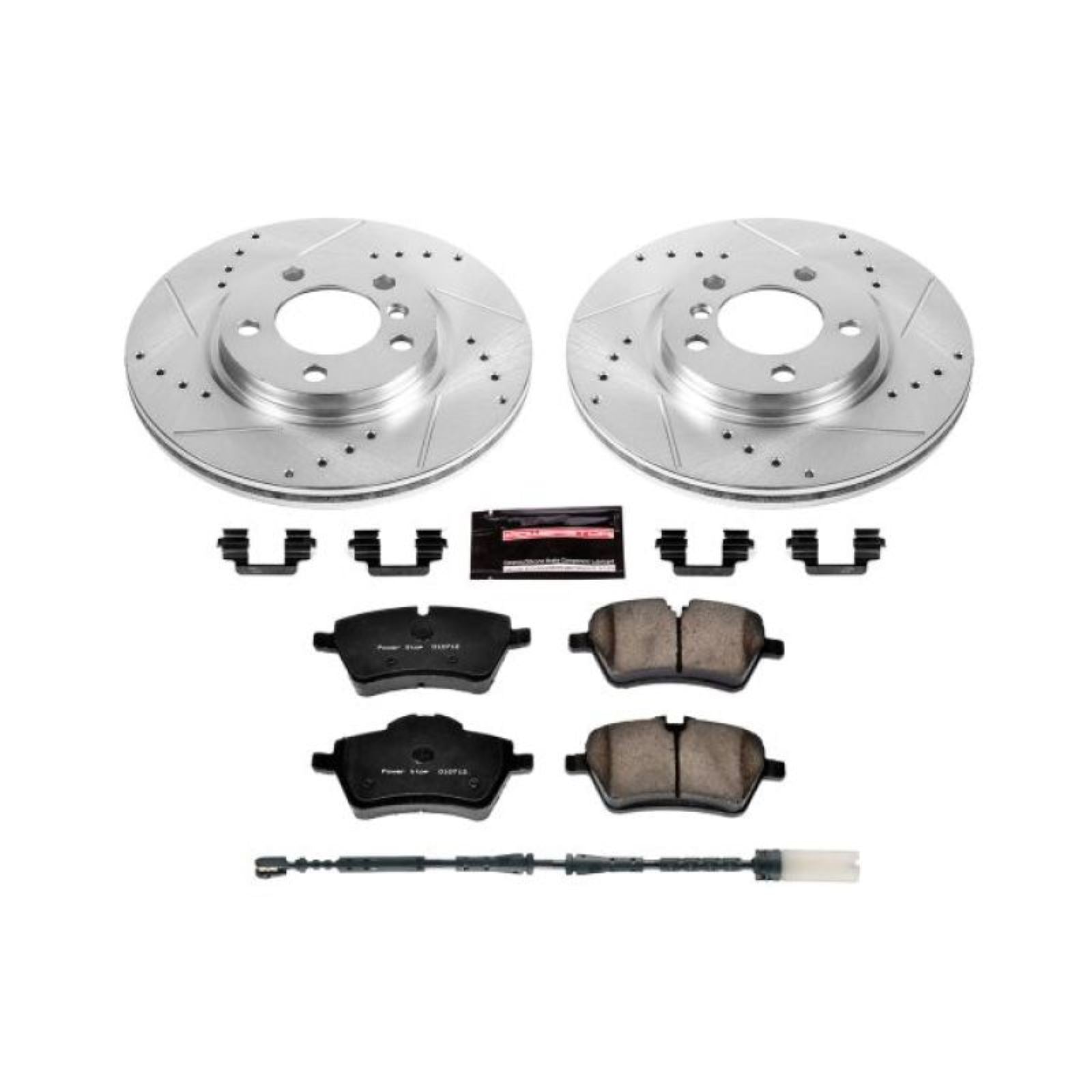 Powerstop Front Z23 Evolution Sport Brake Kit for 11-16 Mini Cooper Countryman [MPN: psbK6665]_1857779