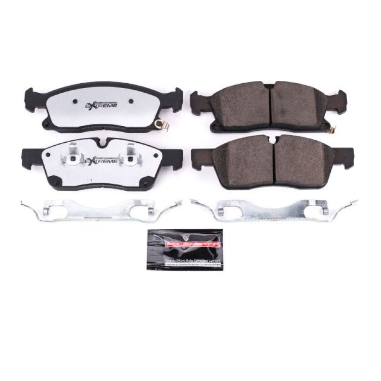 Powerstop Front Z36 Truck & Tow Brake Pads w/Hardware for 2017 Dodge Durango [MPN: psbZ36-1904A]_1858694