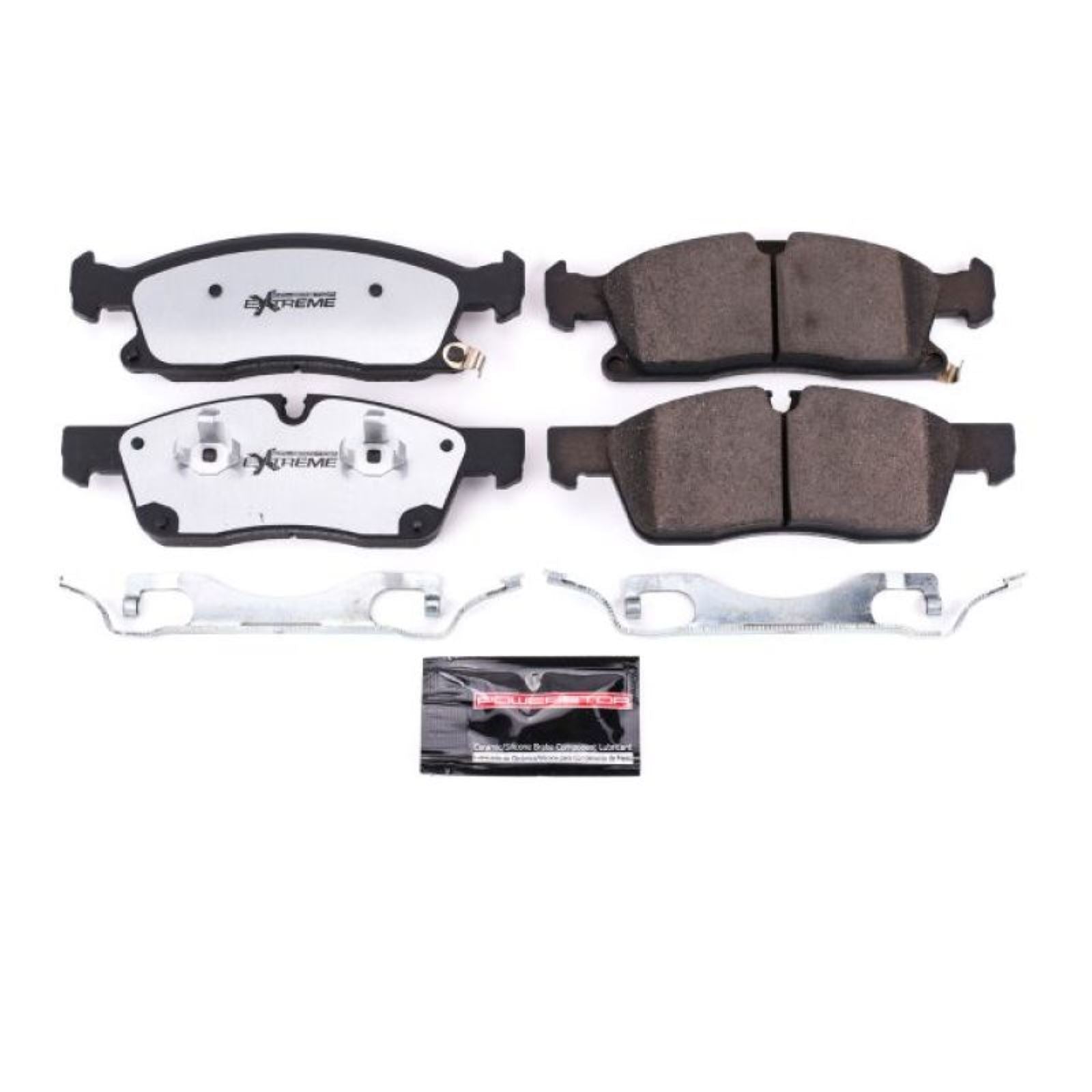 Powerstop Front Z36 Truck & Tow Brake Pads w/Hardware for 2017 Dodge Durango [MPN: psbZ36-1904A]_1858694