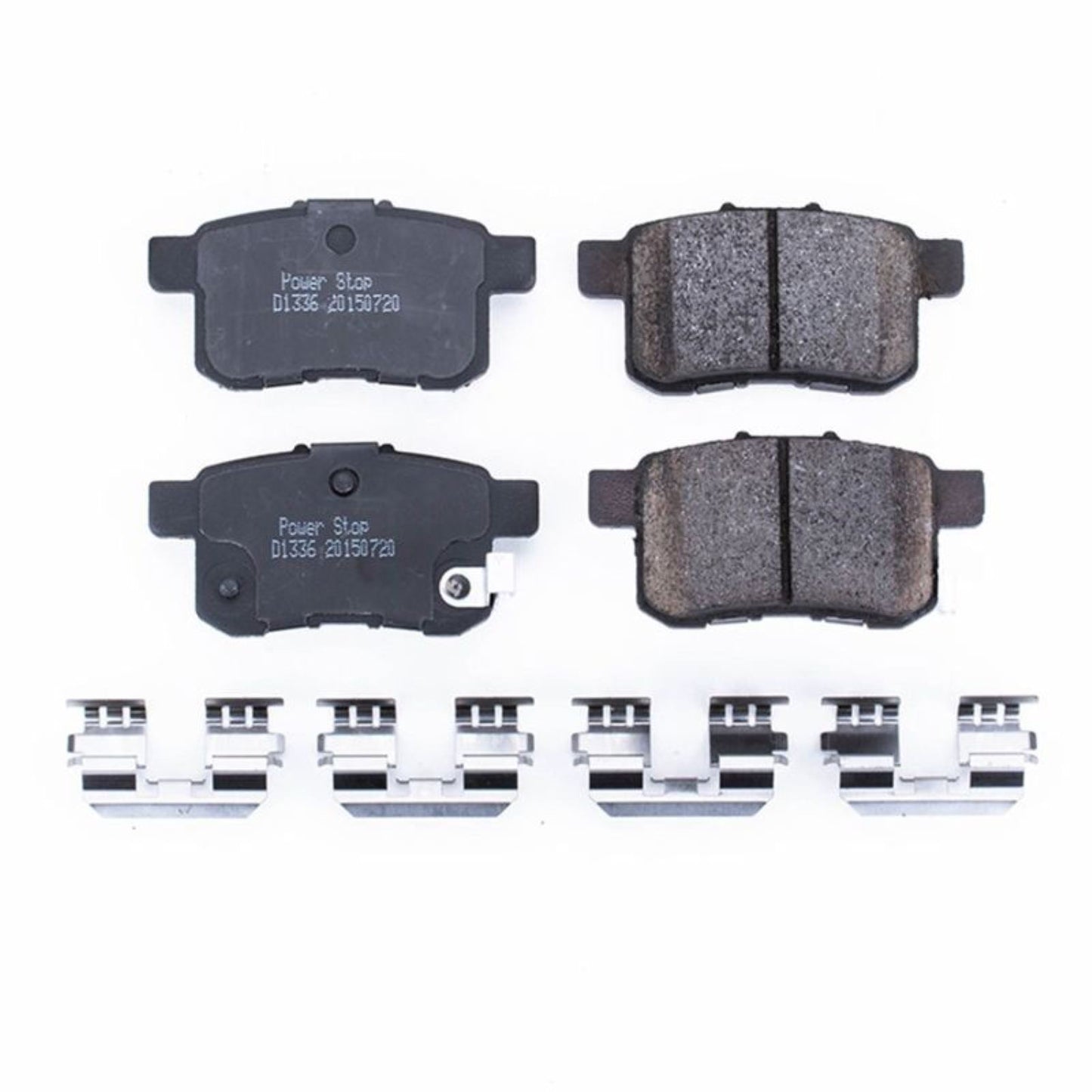Powerstop Rear Z17 Evolution Ceramic Brake Pads w/Hardware for 09-10 Acura TSX [MPN: psb17-1336]_1857783