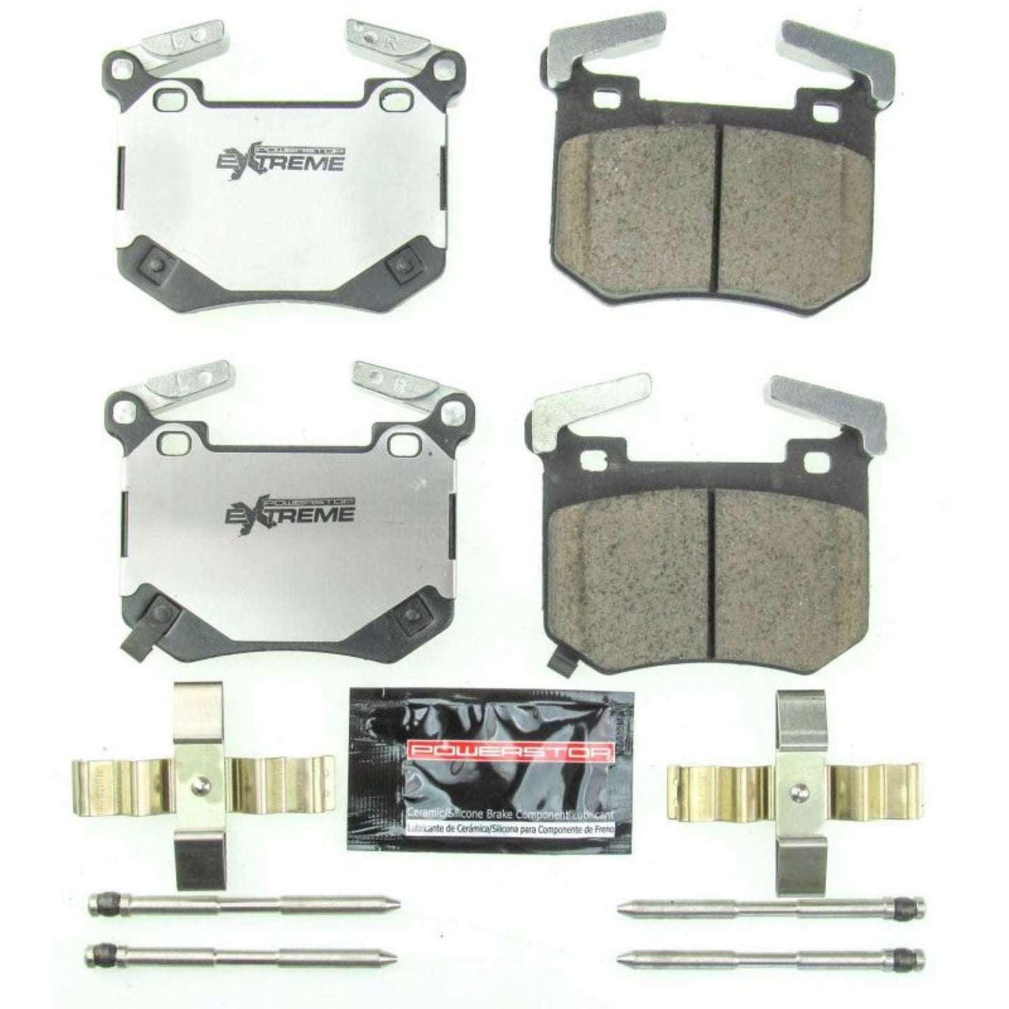 Powerstop Rear Z26 Extreme Street Brake Pads w/Hardware for 18-19 Kia Stinger [MPN: psbZ26-2144]_1857724