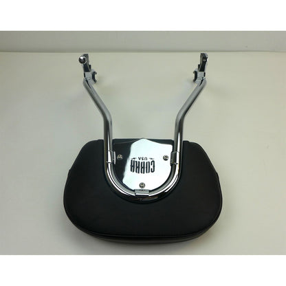 Cobra Detachable Backrest - Chrome For Harley FLH FLT '09-'20 OPEN BOX [MPN: 602-2000CHROME]_1858758