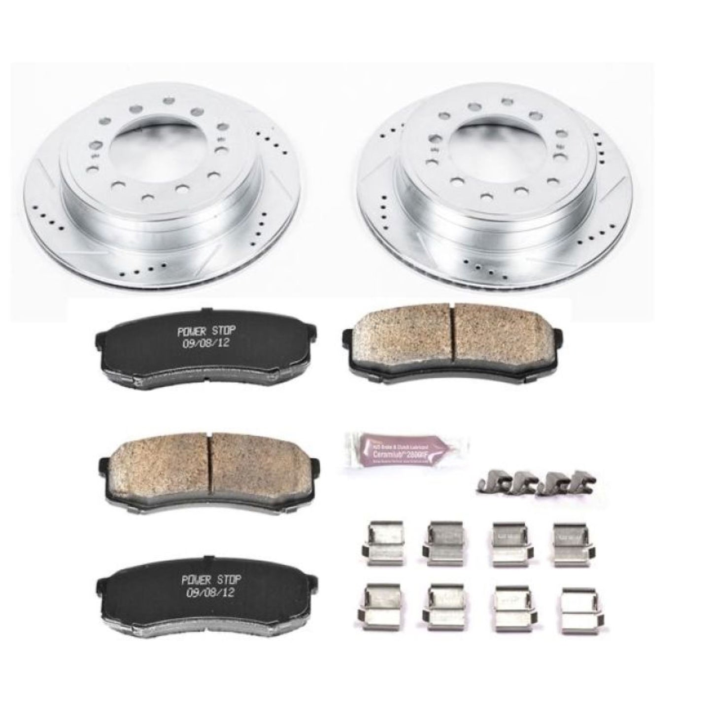 Powerstop Rear Z23 Evolution Sport Brake Kit for 10-19 Lexus GX460 [MPN: psbK5875]_1859034