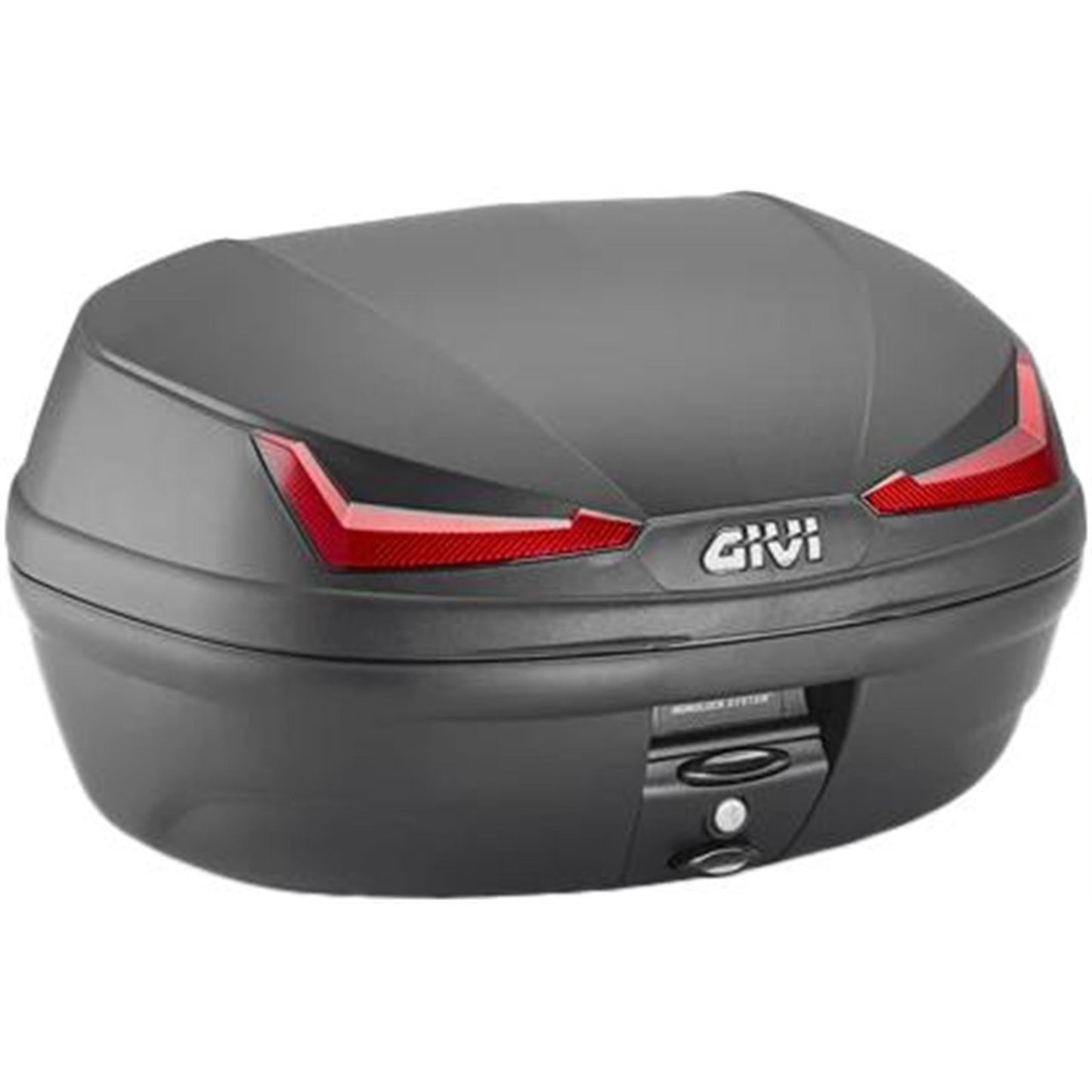 Givi SIMPLY IV Top Case - 45/Liter - Black with Red Lens [MPN: 270-6703]_1862024