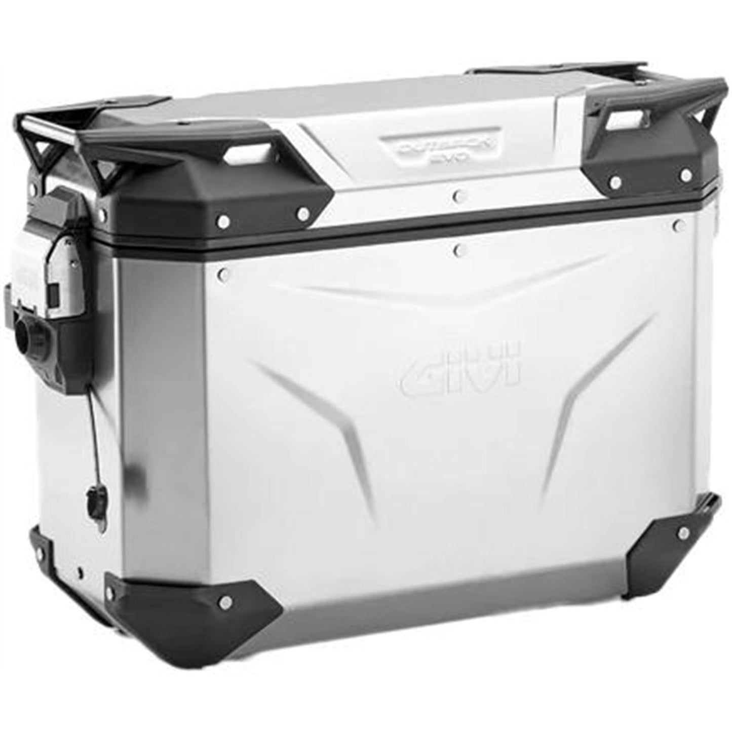 Givi Outback EVO Smart Case - 37/Liter - Right Only - Silver [MPN: 270-6705]_1862019