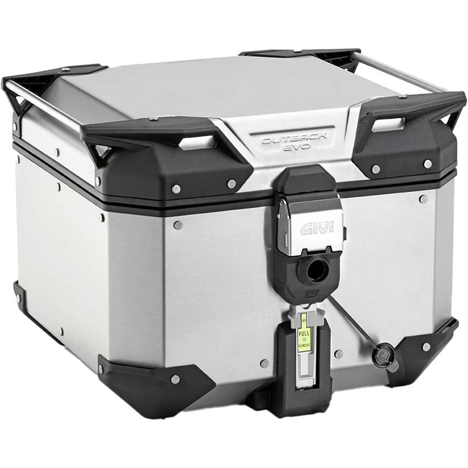 Givi Outback EVO Smart Top Case - 42/Liter - Silver [MPN: 270-6708]_1862015