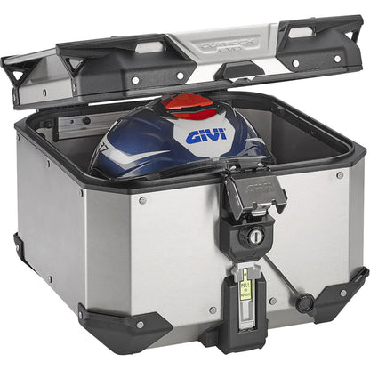 Givi Outback EVO Smart Top Case - 42/Liter - Silver [MPN: 270-6708]_2572650