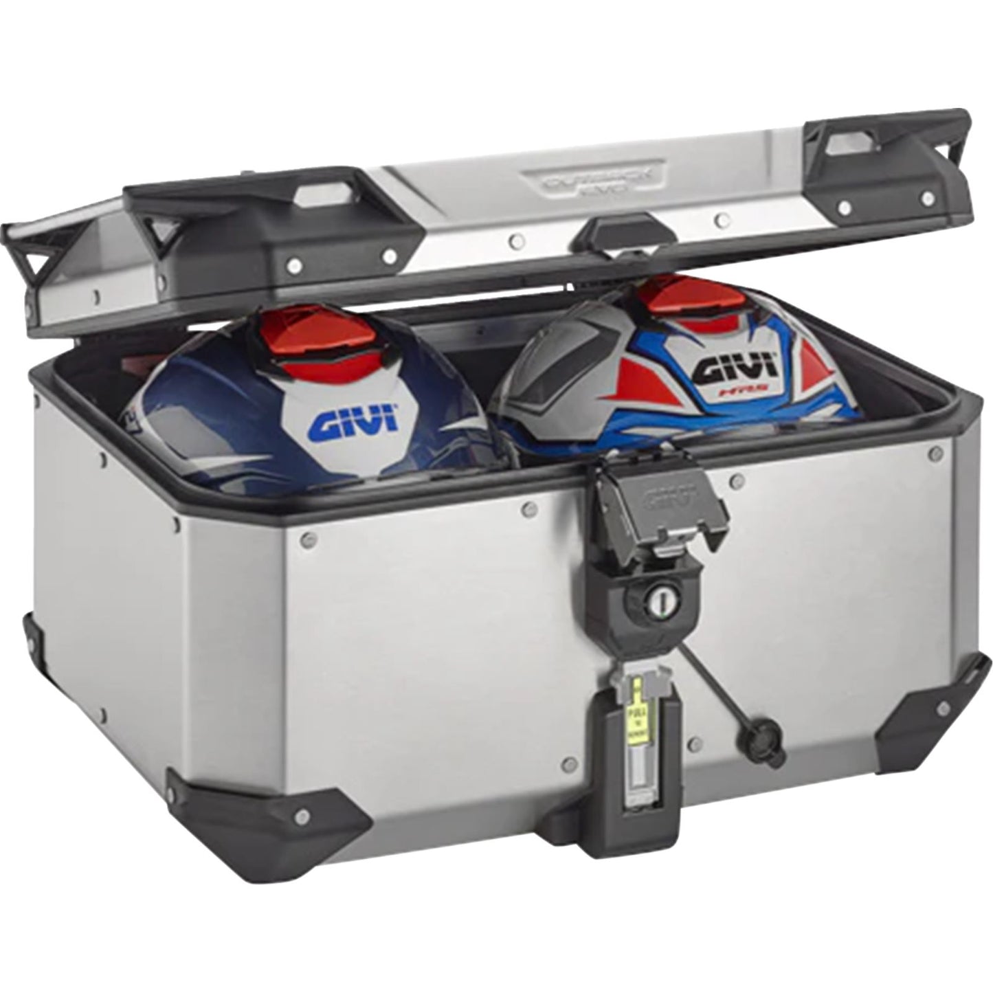 Givi Outback EVO Smart Top Case - 58/Liter - Silver [MPN: 270-6714]_2572536