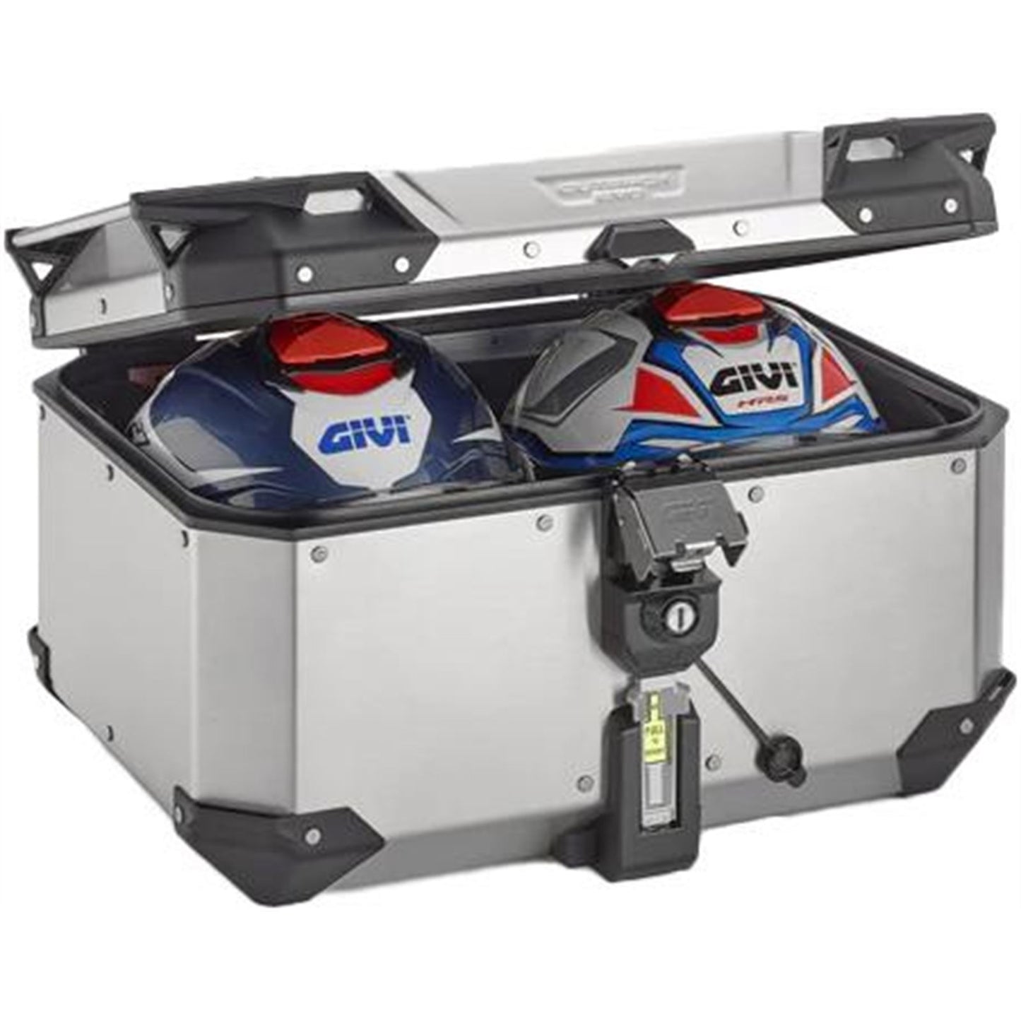 Givi Outback EVO Smart Top Case - 58/Liter - Silver [MPN: 270-6714]_1861992